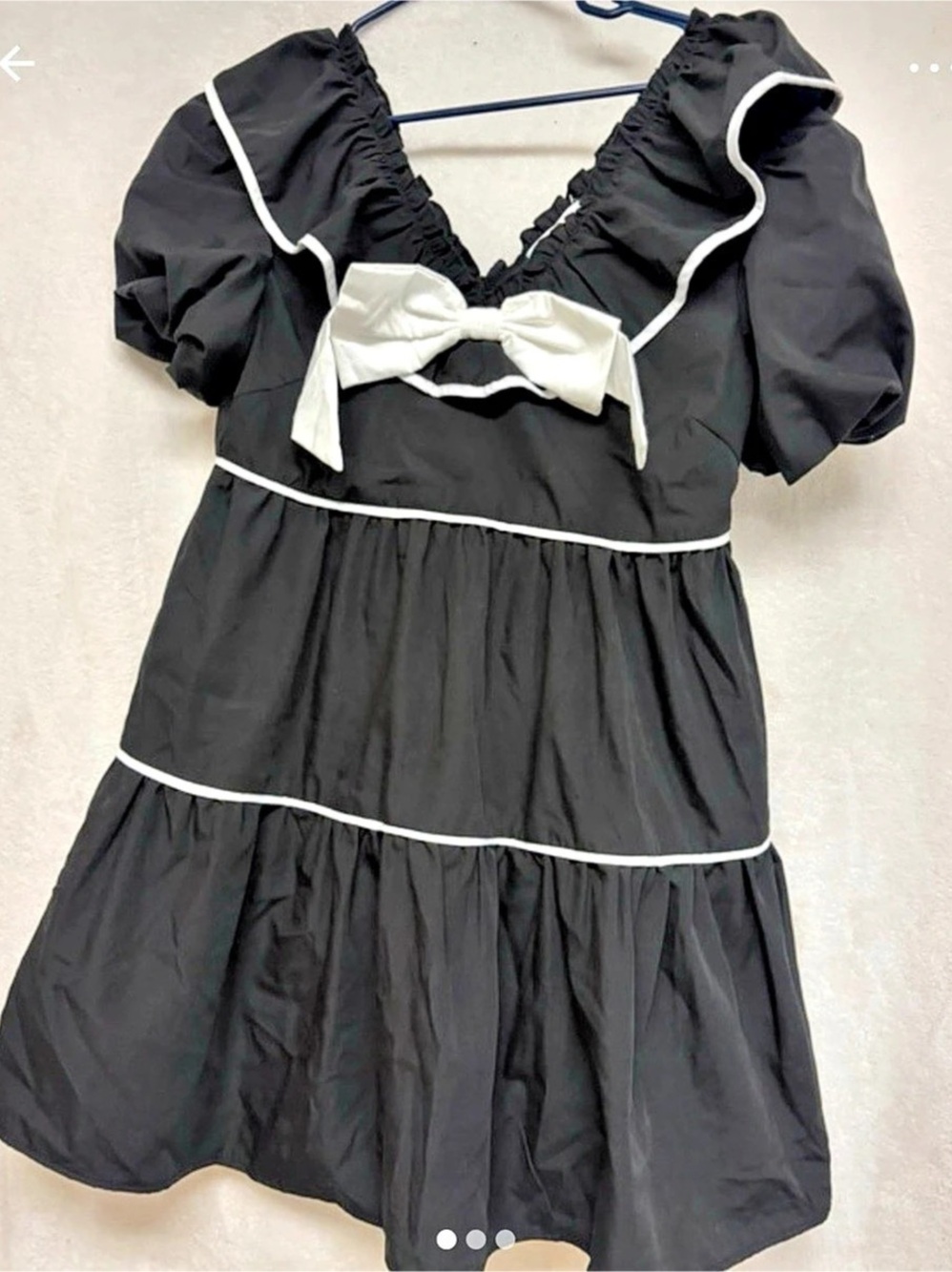 Guess Black Mini Dress NWT